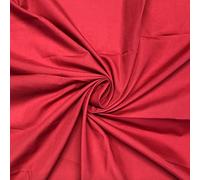 Plain Coloured Polycotton Fabric by The Metre 114cm Wide 46 Colours with Discounts - Colour 6 - Claret - Half METRE