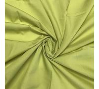 Plain Coloured Polycotton Fabric Fat Quarters 46 Colours with Discounts - Colour 22 - Olive Green - Fat Quarter