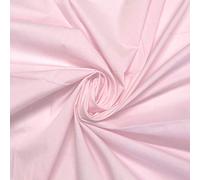Plain Coloured Polycotton Fabric Fat Quarters 46 Colours with Discounts - Colour 60 - Pink - Fat Quarter