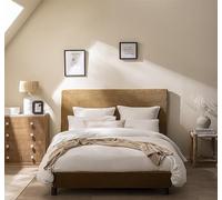 Plain Cotton Flannel Duvet Cover, Frisson, 200 x 200 cm, ESSIX