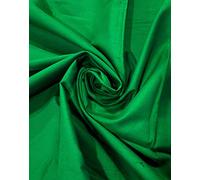 Plain Cotton Lawn 2-metres 44" inches Wide Cut Fabric Solid Dyed Material DIY Craft (78 x 44 inches, Green)