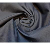 Plain Dark Navy Polycotton Fabric for Dressmaking, Art & Craft, Sewing, Quilting | 45'' - 115 cm Wide| Precut Length 1m