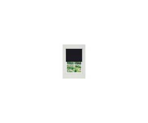 Plain Daylight Roller Blind 165cm Drop x 50cm Black - Light-Filtering, 100% Polyester, Easy-Cut, Fittings Included