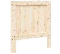 (plain design, 100 x 104 cm) vidaXL Headboard Bedroom Accessory Bed Headboard Bed Header Solid Wood Pine