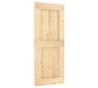 vidaXL Door 85X210cm Solid Wood Pine