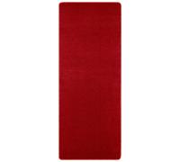 Plain Design Rug - Durable Polypropylene, Soft Fleece Backing THE RUGS Red 200cm x 200cm
