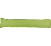 Plain Dyed Fabric Draught Excluder Stopper Cushion Heavy Door Draught Stopper Polycotton 92 x 20cm - Lime Green
