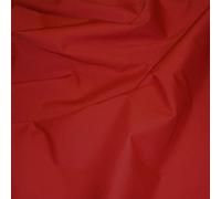 Plain Dyed Poplin Quality Red Polycotton Fabric (Per Metre)