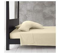 Plain Dyed V Shape Pillow Case, Easy Care Orthopedic Pillow Cover, Polycotton Pillowcase, Cream, 79X36 Cm