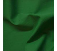 Plain Emerald Green Polycotton Fabric (Per Metre) by Nortex Mill