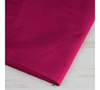 Plain Extra Wide Cerise Pink 100% Cotton Craft Sheeting Quilting Lining Draping Bunting Woven Dress Fabric Material | 60" - 150 cm Wide | per Metre