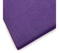 Plain Extra Wide Purple 100% Cotton Craft Sheeting Fabric Material for Dressmaking Craft Project Sheeting Sewing Quilting | 60" | 150cm Wide | Sold by The Metre