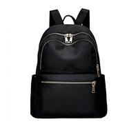 Plain Fabric Large Capacity School Bag Adjustable Shoulder Strap Double Zip Backpack Nursery Backpacks Girls 3, black, Einheitsgröße, Rucksack Backpacks