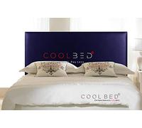 PLAIN FAUX LEATHER CHESTERFIELD HEADBOARD FOR DIVAN BED IN 20" AND 26" HEIGHT (SMALL DOUBLE - 4FT, BLUE - 20" Inches)