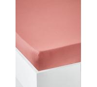 Plain Fitted Sheet for Children pink dark solid