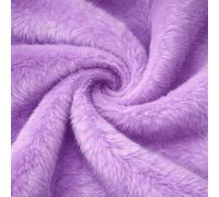 Plain Fun Faux Fur Fabric Material Heliotrope Lilac (Precut 1Mtr 150cm x 100cm)