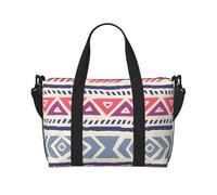 Plain Geometric Floral Pattern Prints Handbag Crossbody Travel Bag Comfortable Lightweight and Waterproof Suitable for Travel and Everyday Use.