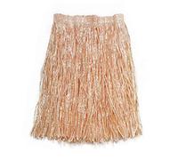 Bristol Novelty Hawaiian Grass Skirt BA065 – Plain, One Size, Adult, Peach