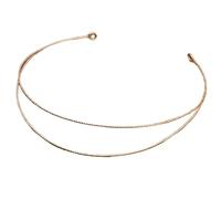Plain Hard Metal Headbands Skinny Base Headband Simple Wire Hair Bands Clasps Tiaras Frame