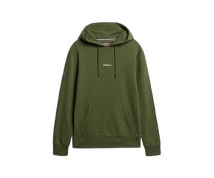 Plain hoodie Superdry Vert S