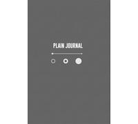 Plain Journal - Journal for Women - Artist Journal - Daily Journal for Self-Love & Mindfulness - Drawing Journal - Short-list Journal Write Down anything on plain page