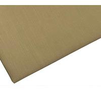 Plain Khaki Polycotton Fabric - 45 inch / 112 cm Wide - 40+ Colours (Khaki, 4 METRE)