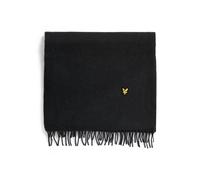 Plain lambswool scarf Lyle & Scott Noir TU
