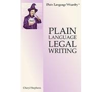 Plain Language Legal Writing