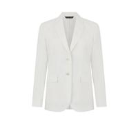 Plain Linen Blazer - female - Brooks Brothers - Blazers - White - 3XS - Jackets 3XS