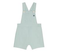 Plain Linen Short Dungarees Sage 6 months