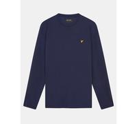 Plain long sleeve t-shirt Lyle & Scott Bleu 2XL