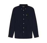 Lyle & Scott Plain Oxford Long Sleeve Shirt Blue L Men