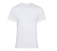 Plain Mens T-Shirt Crew Round Neck Short Sleeve Top Cotton Tshirt Bella Canvas