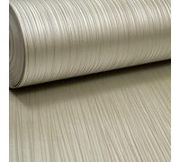 Plain Metallic Silver Bedroom Feature Wall Texture New Wallpaper