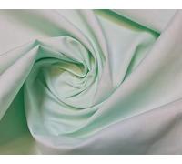 Plain Mint Polycotton Fabric for Dressmaking, Art & Craft, Sewing, Quilting | 45'' - 115 cm Wide| Precut Length 5m
