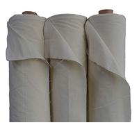 Plain Natural 100% Cotton Fabric Woven Calico for Dressmaking Quilting Craft Projects Bag Curtains Pillowcase Duvet 225 GSM 31" 75cm Wide Clearance Material by The Metre by Discount Fabrics LTD