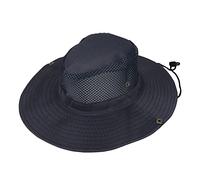 Plain Outdoor Cap Fishing Cap Fishing Cap Sun Visor Mountaineering Cap Mesh Cap Fishing Hat With, navy, One Size