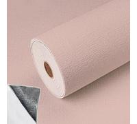 Plain Pink Wallpaper 3mmThicken Self-Adhesive Thermal Insulation Wall Sticker Room Cold-Proof Wall Panels Peel and Stick Textured Waterproof Pe Foam Wallpaper For Kitchen Living Room Bedroom Ceilings