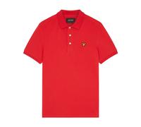 Plain Polo Shirt Gala Red - male - Lyle & Scott - Polo Shirts - Red - S - Tops S