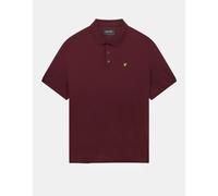 Plain polo shirt Lyle & Scott Rouge XL