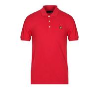Plain Polo Shirt - male - Lyle & Scott - Polo Shirts - Red - S - Tops S