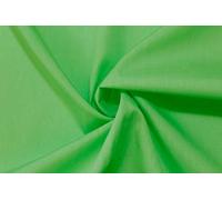 PLAIN POLY COTTON FABRIC - Width 114 cms - over 30 colours available (Lime Green)