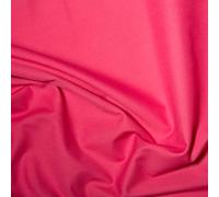 Plain Polycotton Dress Craft Poplin Fabric Material - Cerise (Precut - 1Mtr-150cmx100cm)