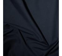 Plain Polycotton Dress Craft Poplin Fabric Material - Navy (Precut - 1Mtr-112cmx100cm)