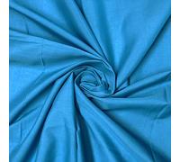 Plain Polycotton Fabric 60+ Colours Poly Cotton Dress Craft Sold Per Meter (Airforce Blue 19)