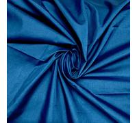 Plain Polycotton Fabric 60+ Colours Poly Cotton Dress Craft Sold Per Meter (Petrol Blue 45)