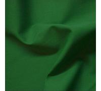 Plain Poplin Quality Polycotton Fabric Black (Per Metre) 44 Inch /112cm Wide (Emerald Green, 5 Meters)