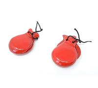 plain red 1 pair SPANISH SMALL CHESTNUELS 6cm (2-6) natural wood pine SIZE for little ones