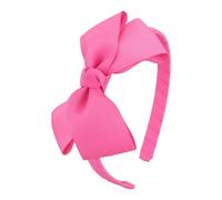 Plain, Ribbed Hair Bands with Bow, Cute Princess, Rockabilly Hair Accessories, Multicoloured Women's Hair Accessories, Red Bow Hair, Girls Hair Accessory Set for Women and Girls (G)