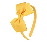 Plain Ribbed Hair Bands with Bow, Cute Princess, Rockabilly Hair Accessories, Multicoloured Women's Hair Accessories, Red Bow Hair, Girls Hair Accessory Set for Women and Girls (I)